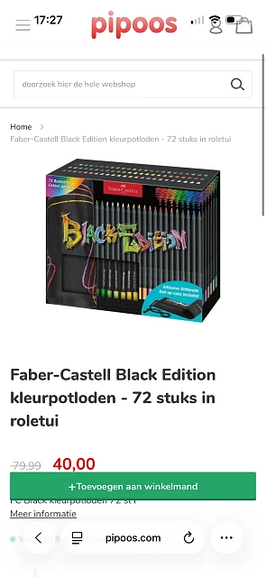 Kleurpotloden van Pipoos