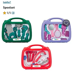 Lupilu beautyset, doktersset of gereedschapsset -42%