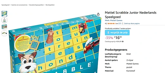 Letterfun: Scrabble junior
