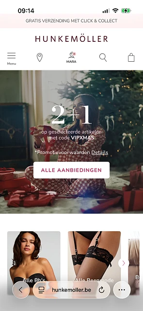 2+1 bij Hunkemöller