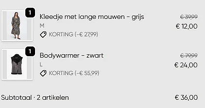 86.48 euro bespaard bij zeb!