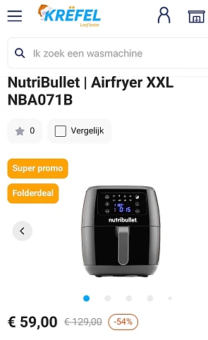 NutriBullet Airfryer XXL