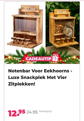Notenbar voor eekhoorns