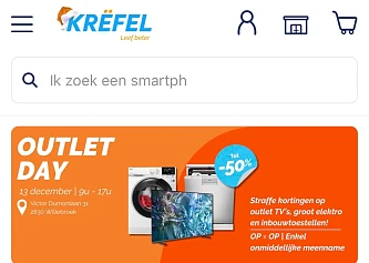 Outlet day krefel Willebroek