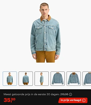 Scotch and Soda heren spijkerjas