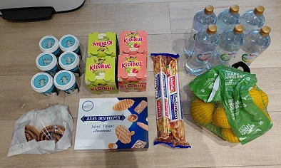 50% korting op alles wat ik kocht bij Albert Heijn