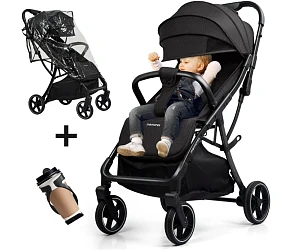 Memores Plooibuggy Zwart -50%