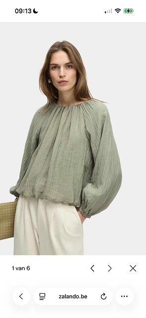Blouse light green