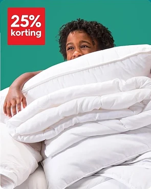 Dekbedden en kussens -25% bij Hema
