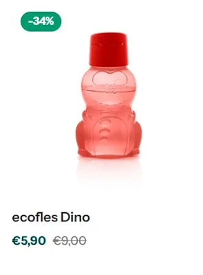 Dino drinkfles voor kinderen -34% bij Tupperware