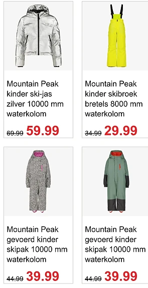 2e artikel aan 50% bij Scapino