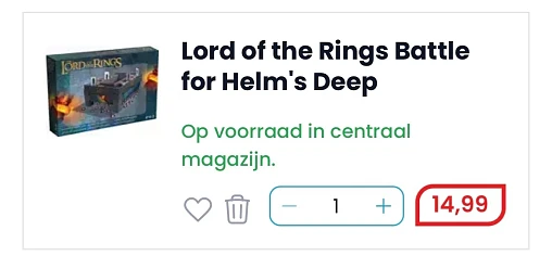 Bordspel lord of the Rings