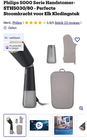 Dagdeal bol: Philips handstomer