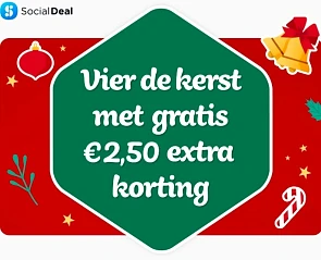 €2,50 extra korting op Social Deal