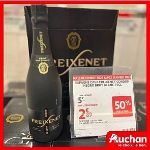 Freixenet €4,34/fles