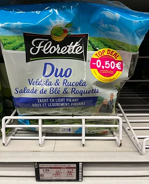 In Colruyt lede extra kortingbon gespot op Florette