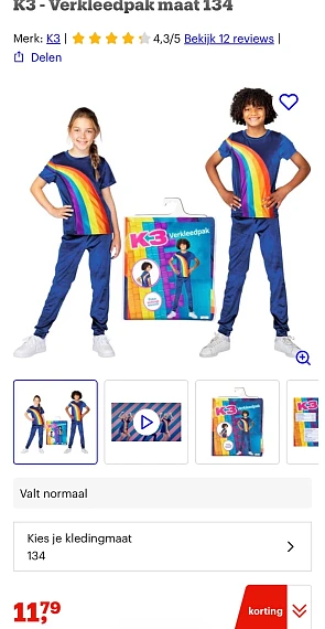 Image of verkleedkledij