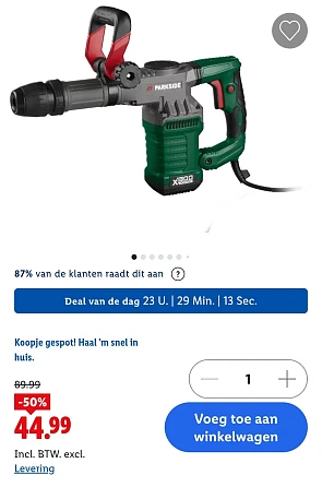 Breekhamer PARKSIDE® PAH1300 -50%