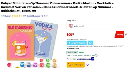 Schilderen Op Nummer Volwassenen