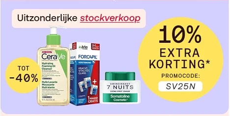 Farmaline stockverkoop