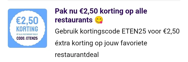 Image of kortingsbon