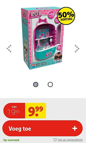 L.O.L. Surprise! Born 2 Travel Glitzy Suitcase -50%