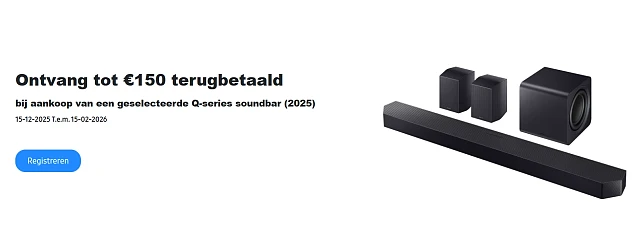 Q-series soundbar (2025) Samsung - Cashback