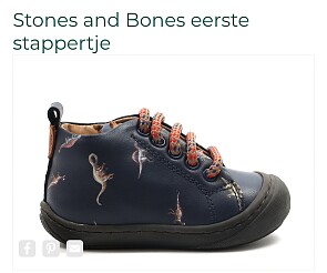 Stones and Bones maat 20 schoentjes -60%