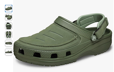 Crocs Yukon Vista LiteRide Clog voor heren maat 49/50