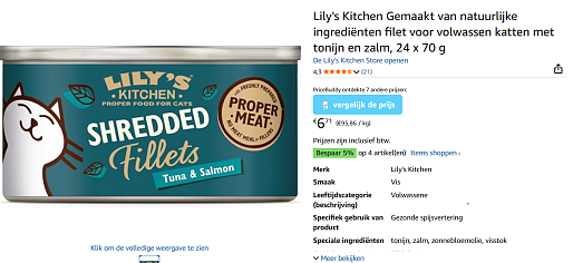Extreme korting?! Lily's Kitchen 24 x 70 g