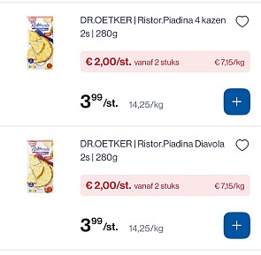 Dr Oetker ristorante -50%