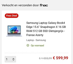 Samsung Laptop Galaxy Book4 Edge