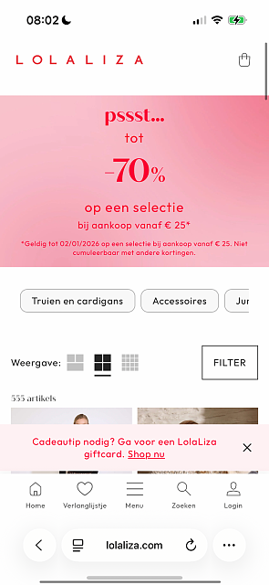 Kortingen bij Lolaliza