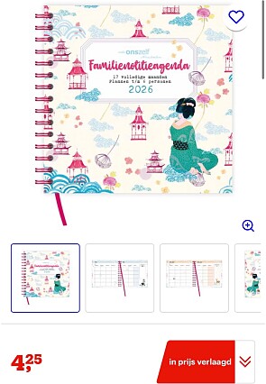 17-maands Familienotitieagenda