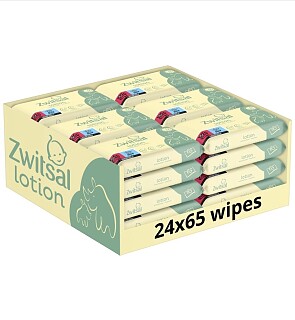 Zwitsal Billendoekjes - Lotion - 24 x 65 stuks