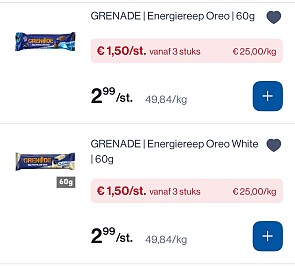 Grenade Oreo repen -50%