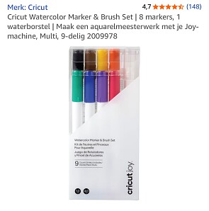 Cricut Watercolor Marker & Brush Set