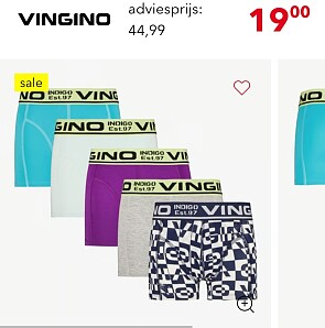 Vingino jongens boxershorts 5-pack