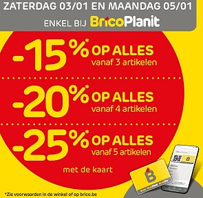 Bricoplanit korting