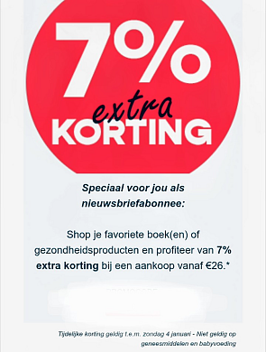 7% korting bij Pazzox