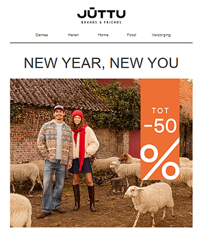 Juttu: solden tot -50%