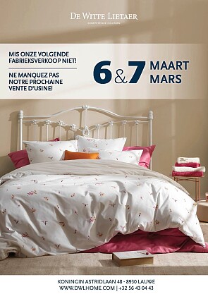 Fabrieksverkoop De Witte Lietaer ✨ 6 & 7 maart 2026