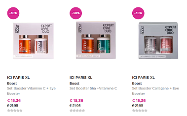 -30% IPXL booster sets voor huid, haar en ogen ✨