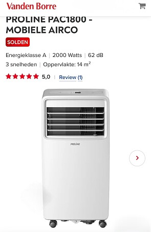 Proline mobiele airco