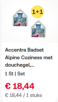 Badset met mooie korting bij Farmaline