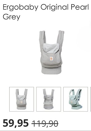 Ergobaby Phoenix draagzak -50%