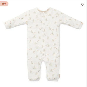 Little Dutch Gebreid Boxpakje Baby - Off White Bunny -50%