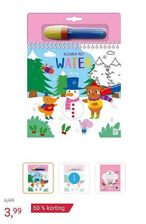 Kleuren met water Winter -60%