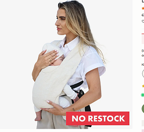 Draagzakken Deryan voor 29€ ipv 69.95€