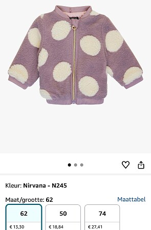 Noppies baby jasje -73%